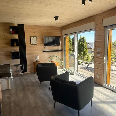 Apartment Male Formy - Drewniany W Gorach Z Balia Kamienna Gora